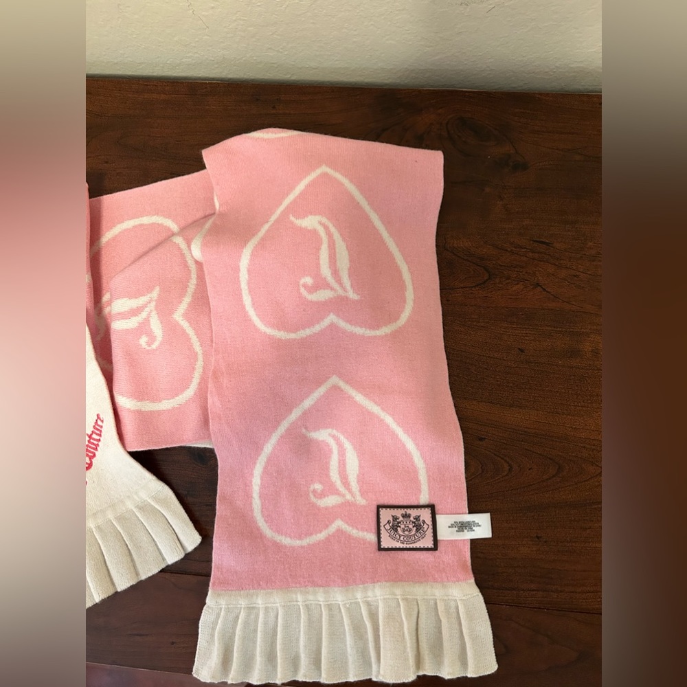 Vintage Juicy Couture wool scarf - Picture 2 of 6